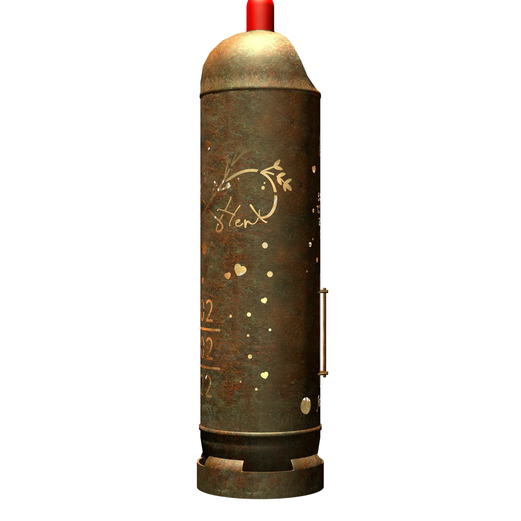 Feuertonne Hochzeitsmotiv 4 (inkl. Personalisierung)
