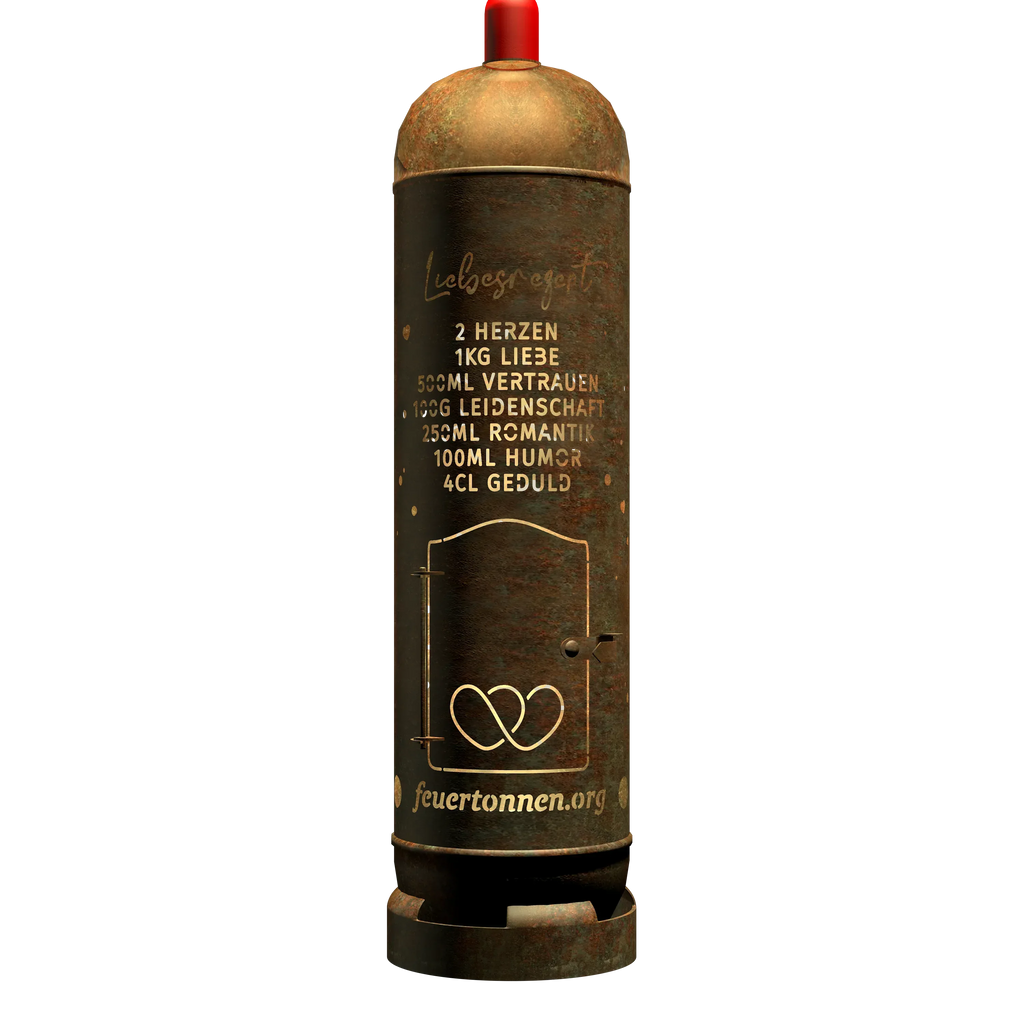 Feuertonne Hochzeitsmotiv 4 (inkl. Personalisierung)