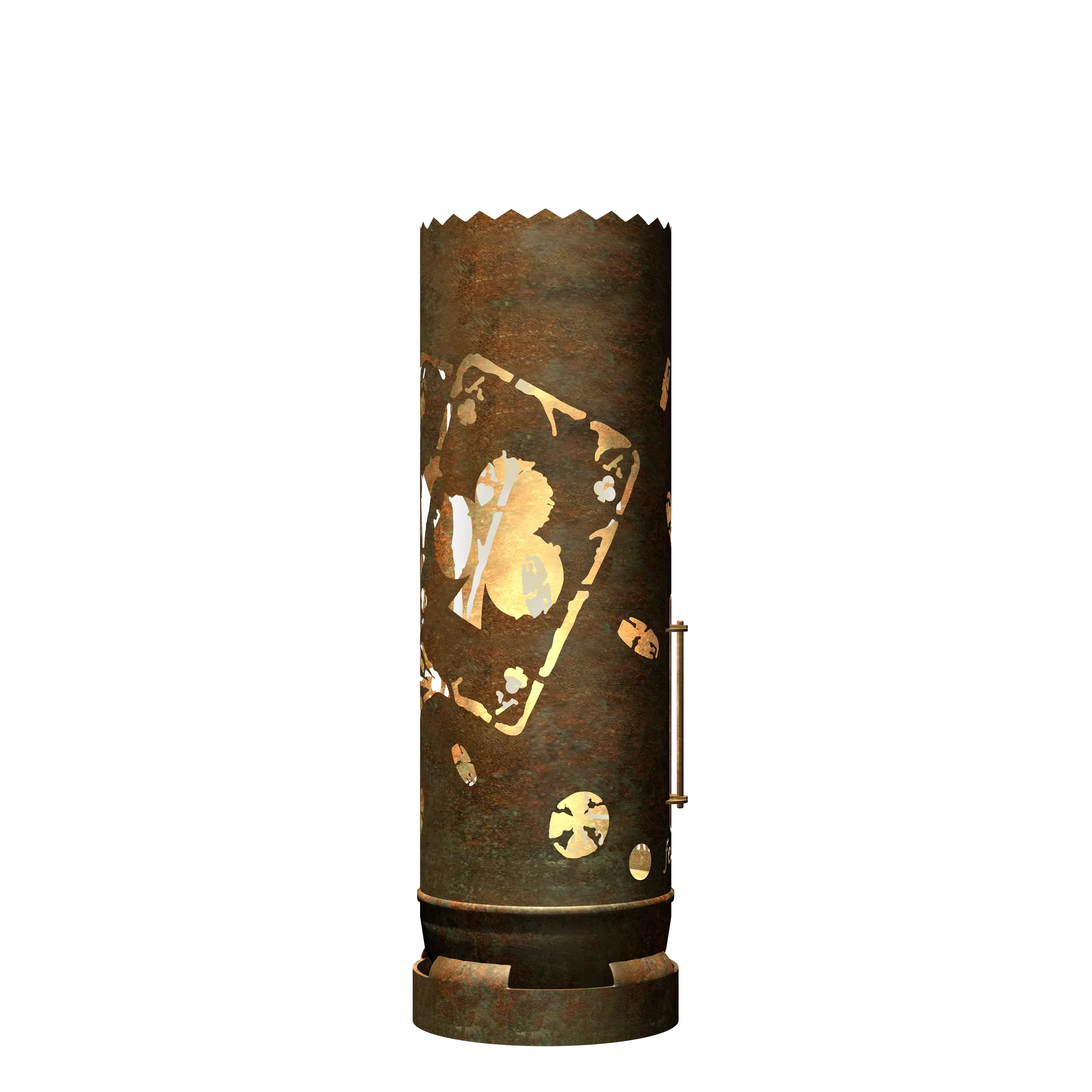 Feuertonne Pokerspiel