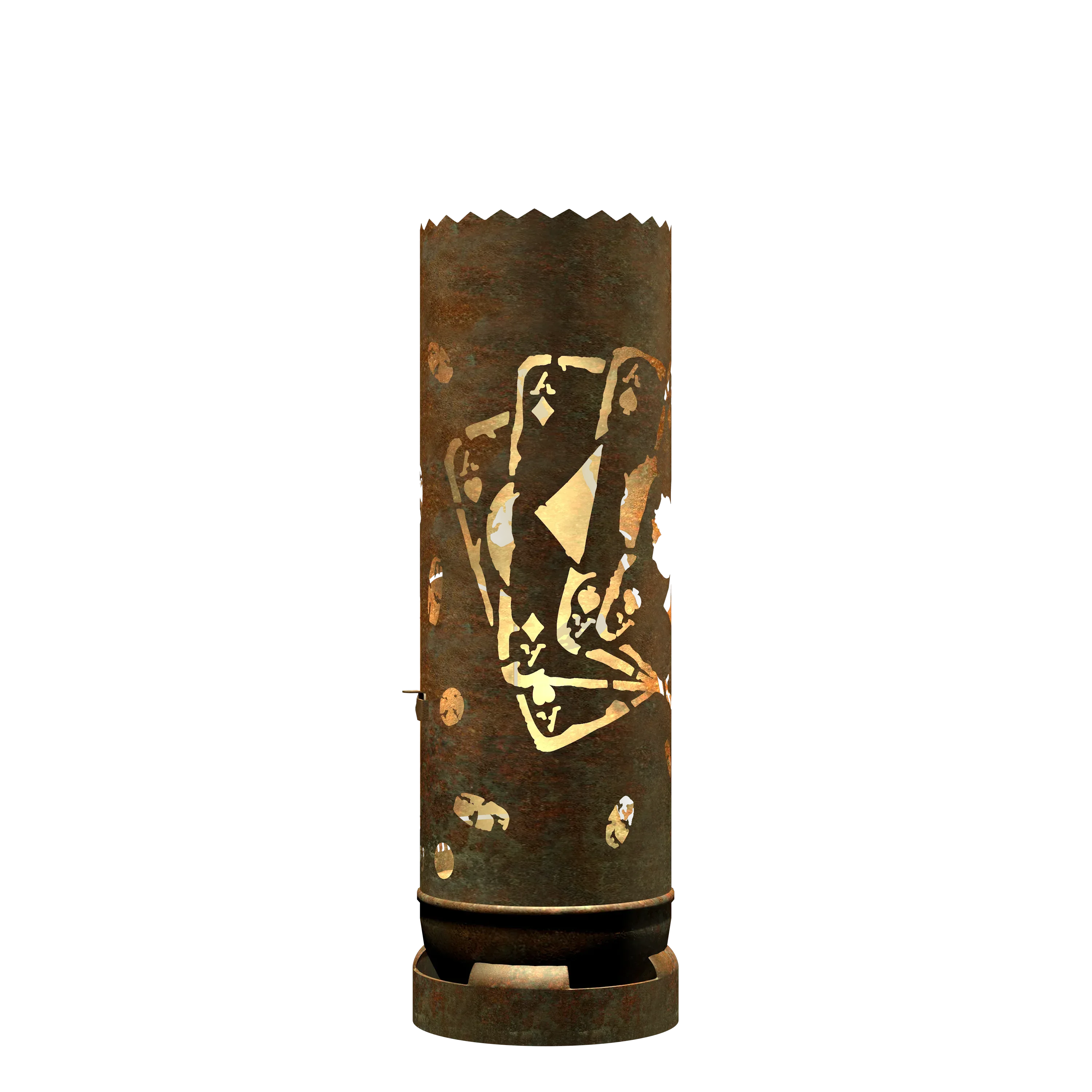 Feuertonne Pokerspiel