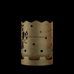 Feuertonne Eule