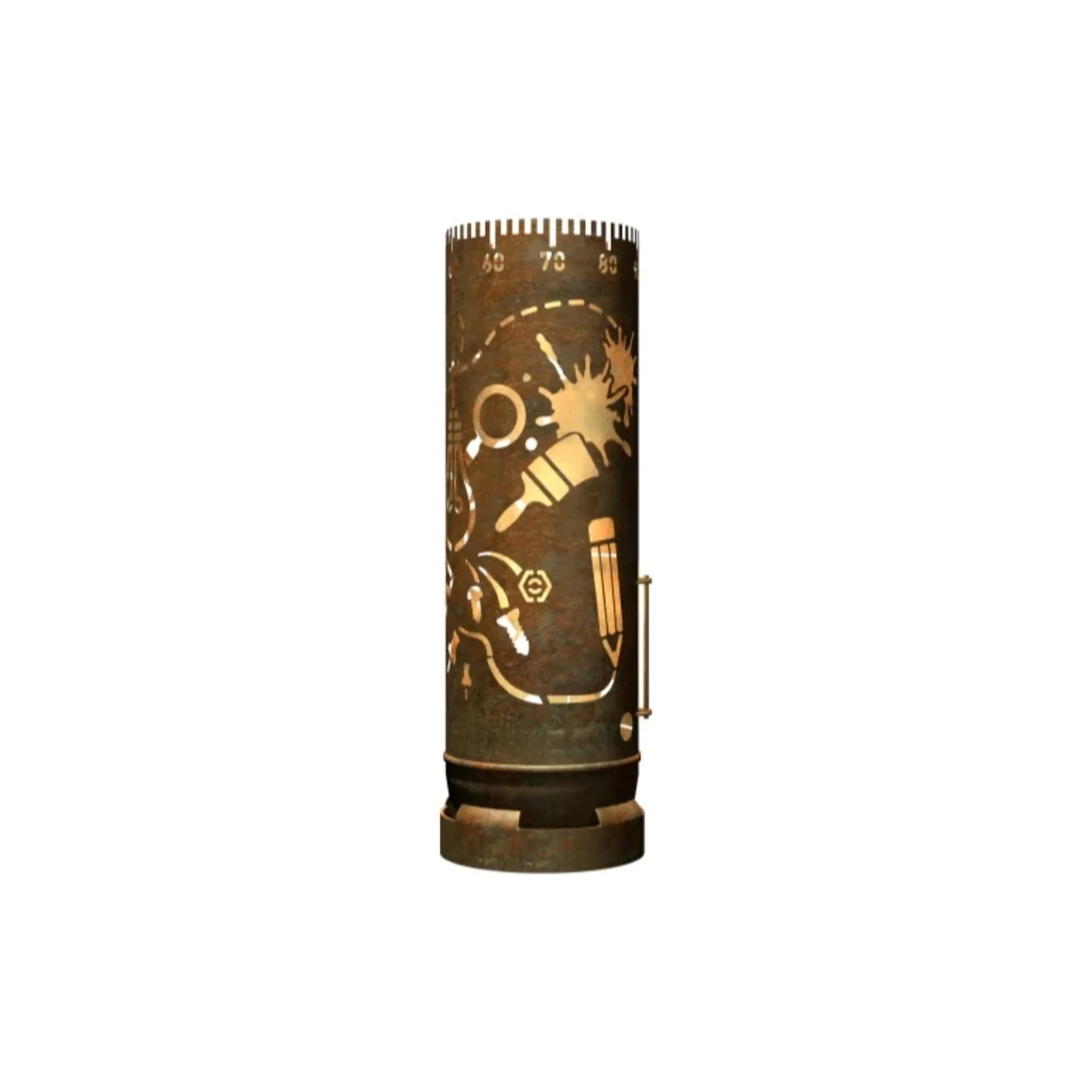 Feuertonne mit Kreativdesign