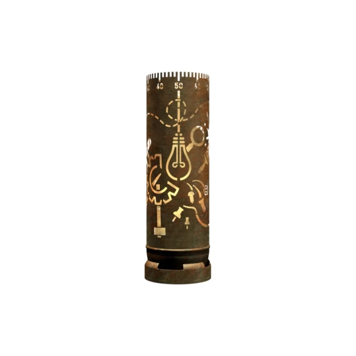 Feuertonne mit Kreativdesign