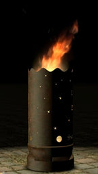 Dropslik Feuertonne "Sternzeichen Krebs"