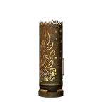 Feuertonne Lagerfeuer, Mond und Sterne