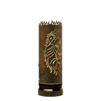 Feuertonne Löwe