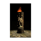 Feuertonne "Paradies" (Rundummotiv)