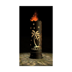 Feuertonne "Paradies" (Rundummotiv)