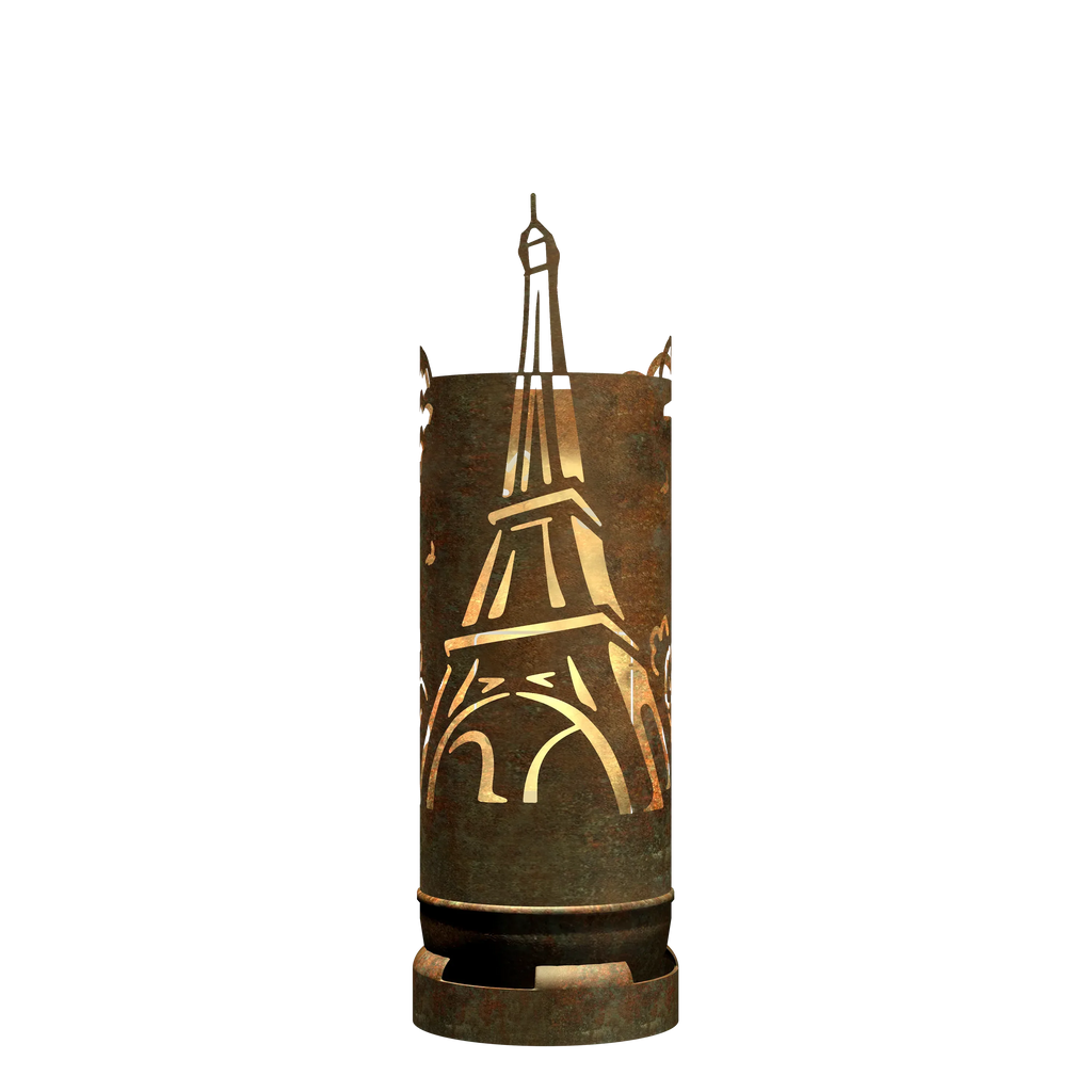 Feuertonne Eiffelturm exklusiv Design