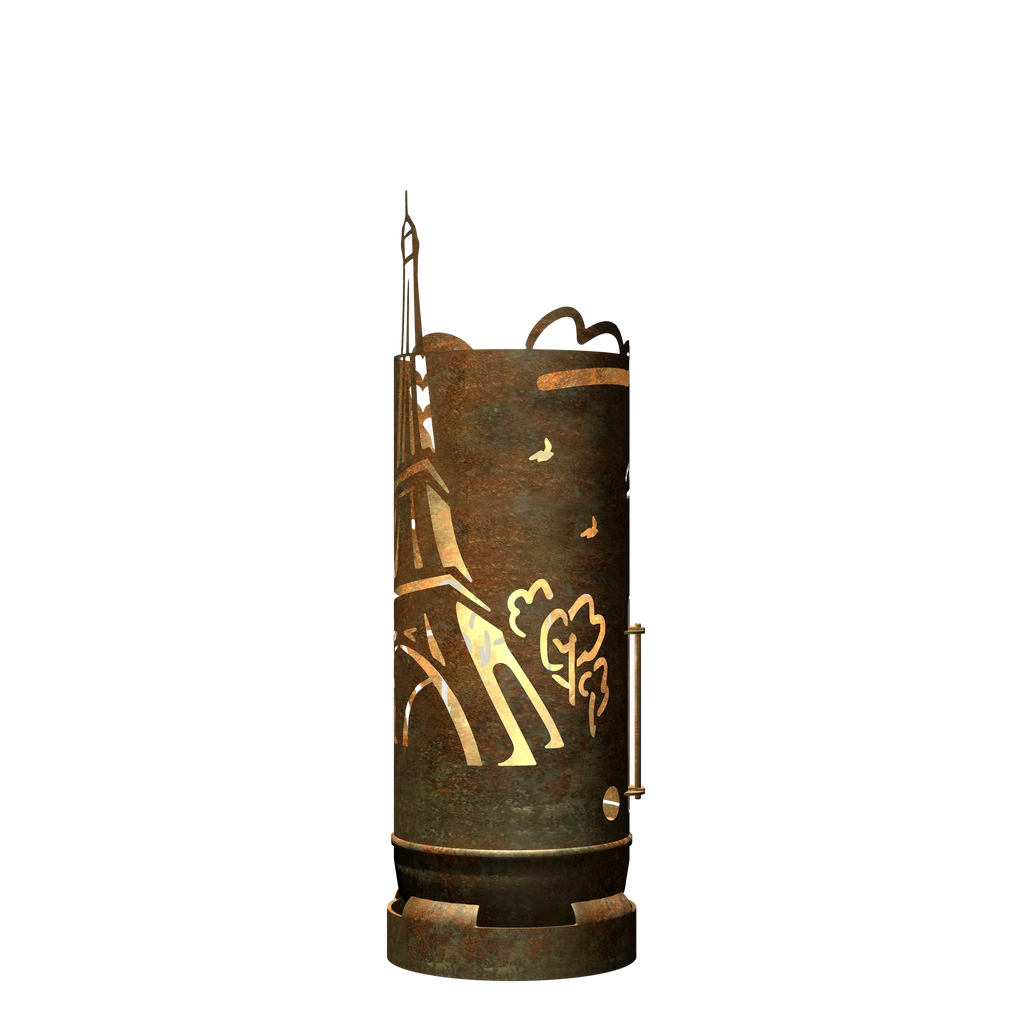 Feuertonne Eiffelturm exklusiv Design