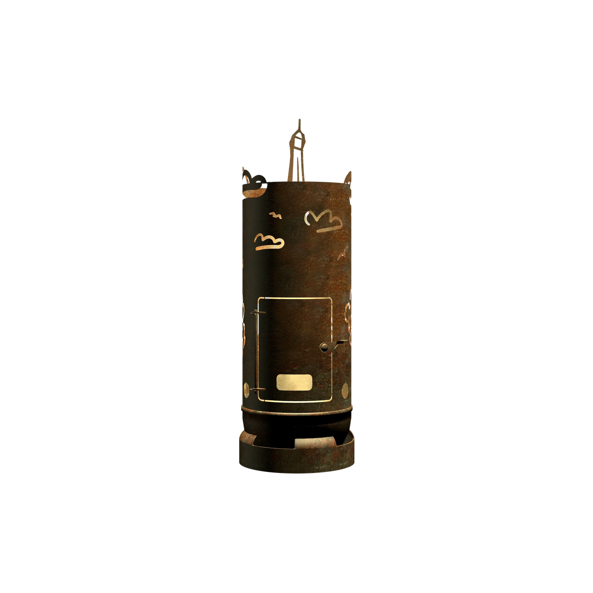 Feuertonne Eiffelturm exklusiv Design