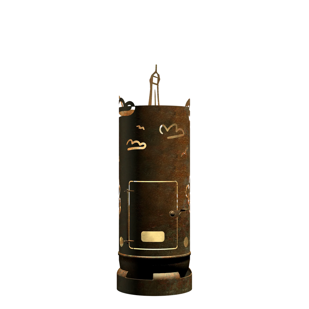 Feuertonne Eiffelturm exklusiv Design