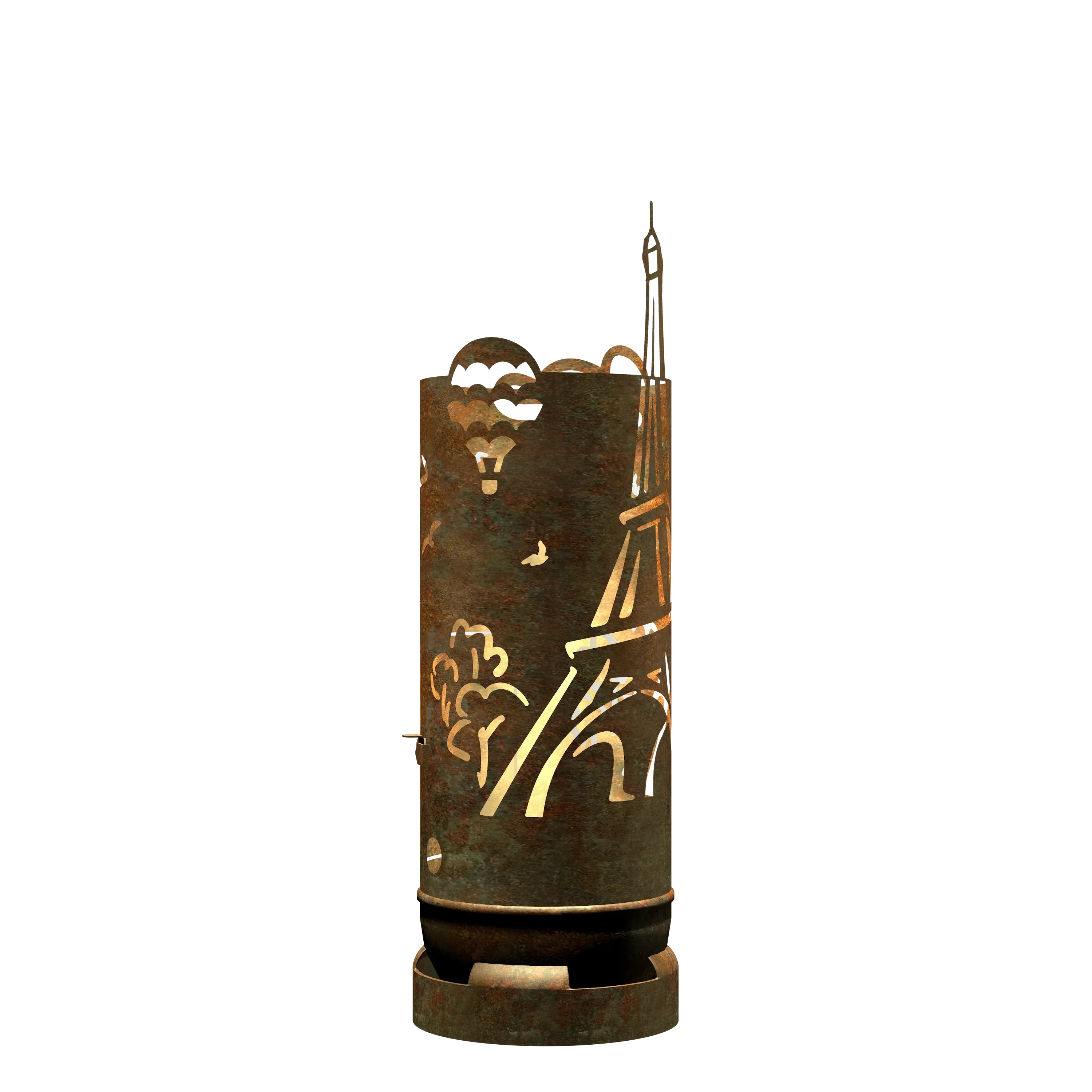 Feuertonne Eiffelturm exklusiv Design