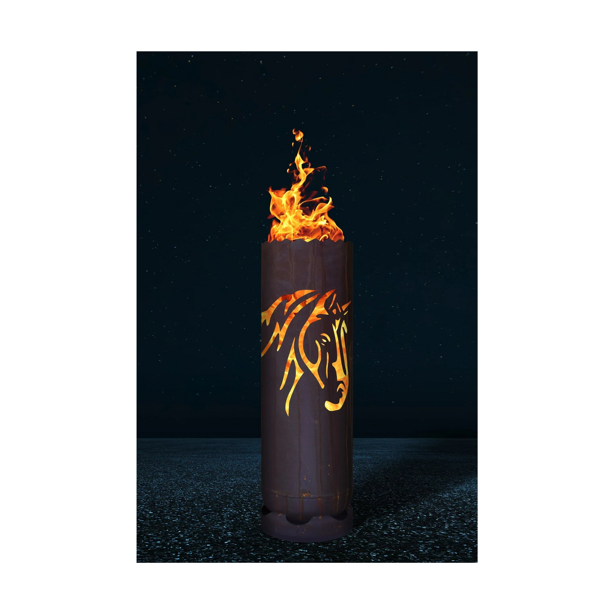 Feuertonne "Pferdekopf"