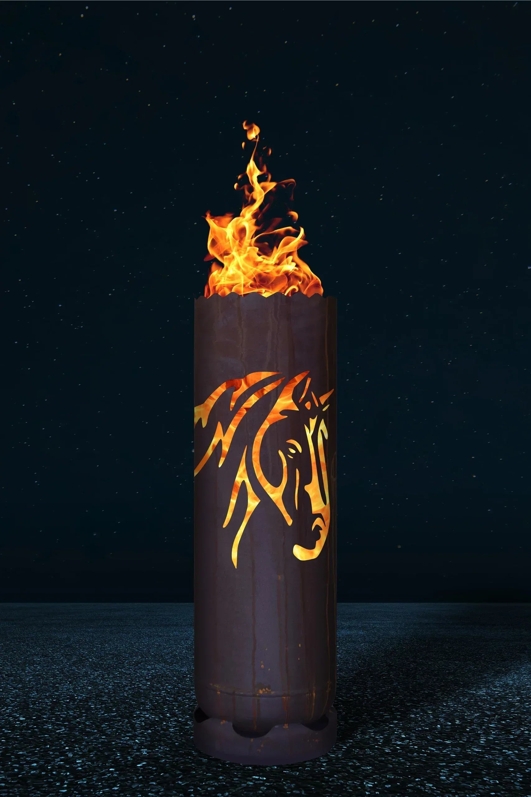 Feuertonne "Pferdekopf"