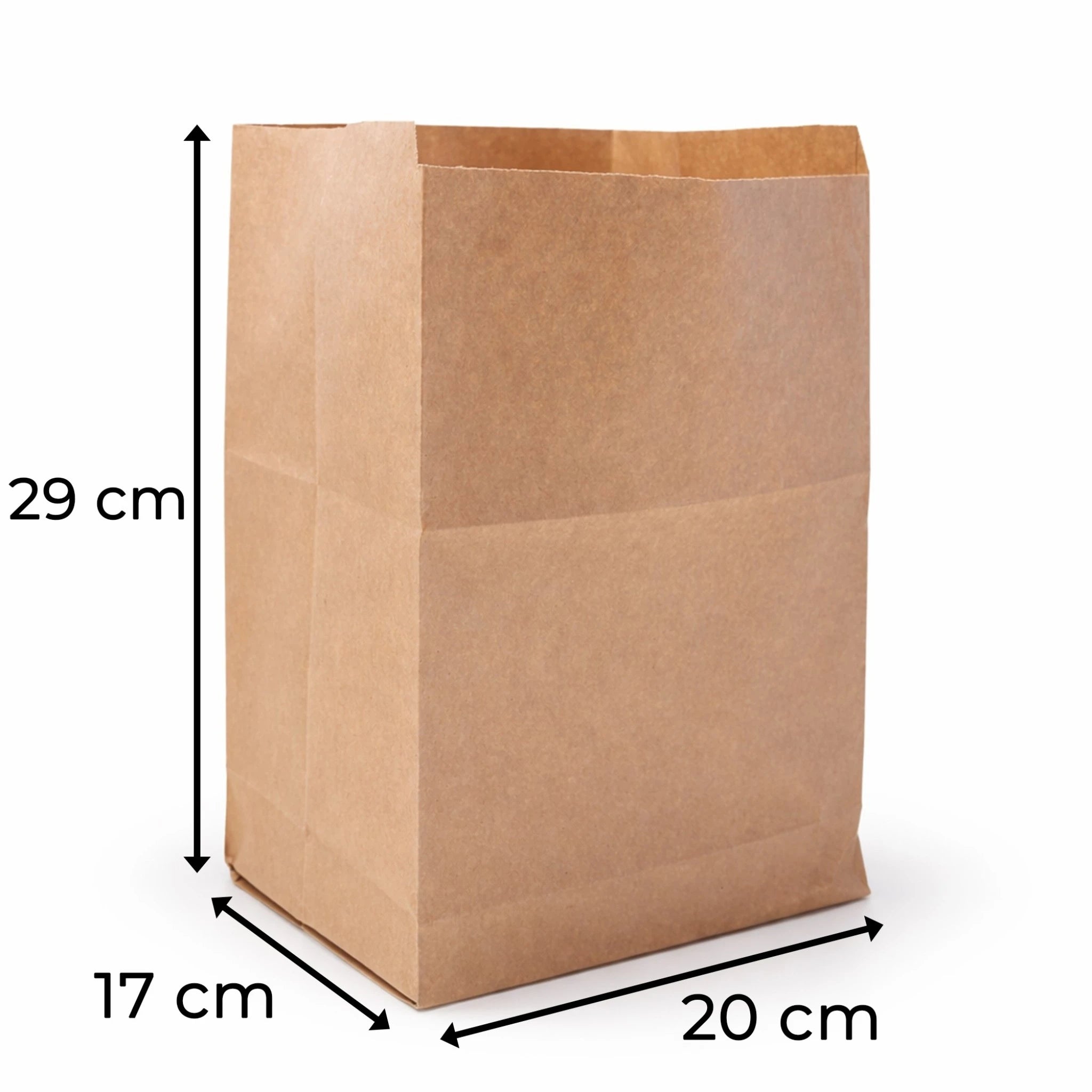 Papiertüten für Biomüll 10l | Müllbeutel für Biotonne