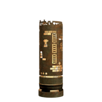 Feuertonne mit Retro Game Design