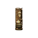 Feuertonne mit Retro Game Design