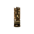 Feuertonne mit Retro Game Design