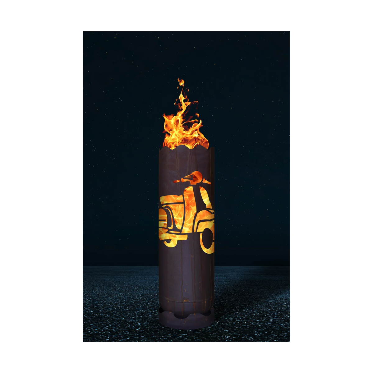Feuertonne Roller