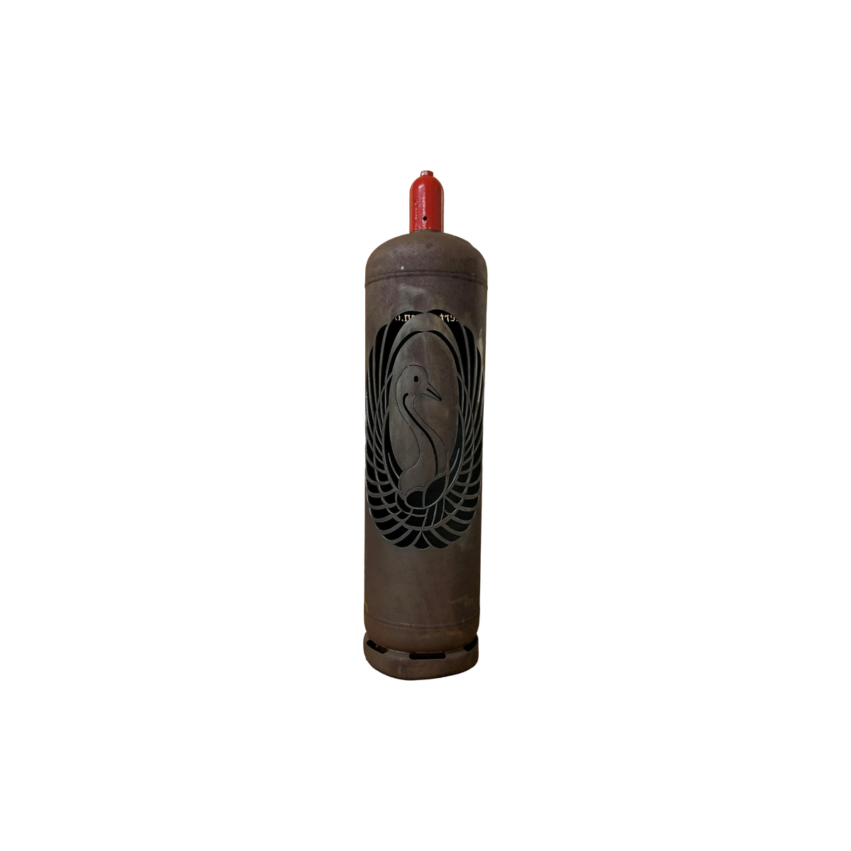 Feuertonne Schwan