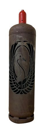 Feuertonne Schwan
