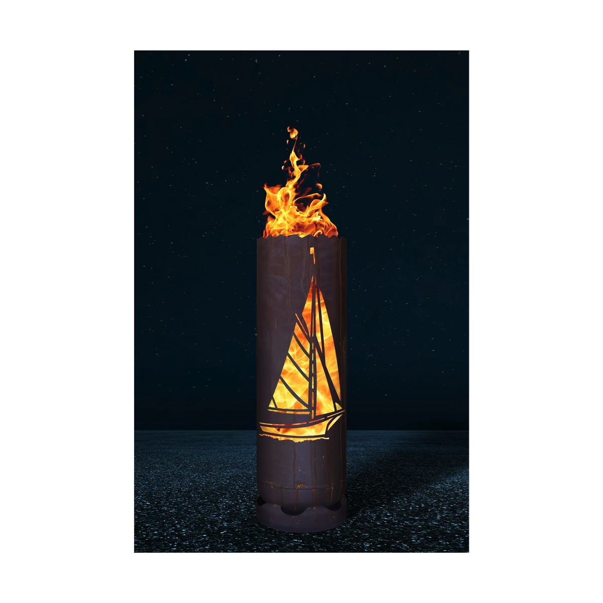Feuertonne Segelboot