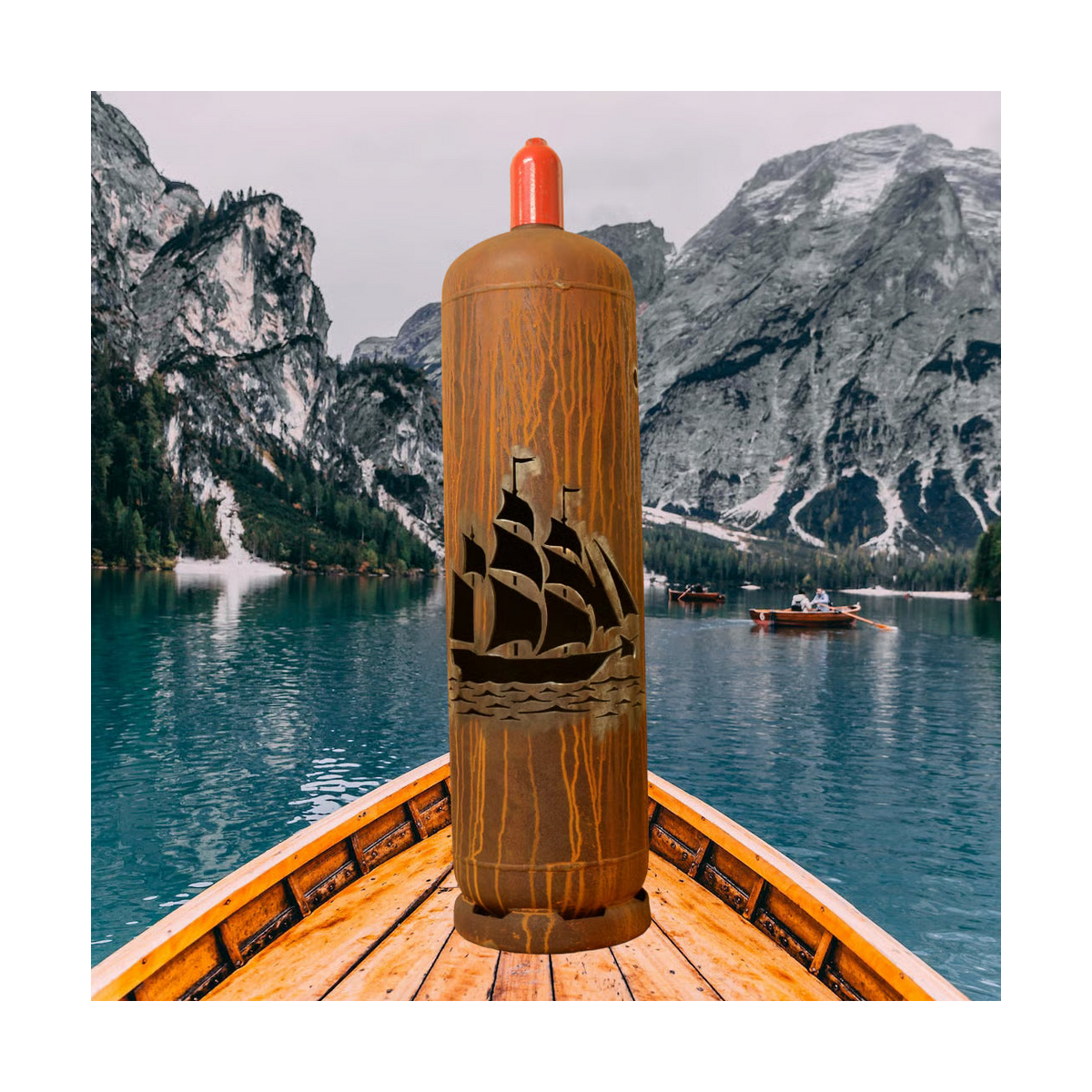 Feuertonne Segelschiff