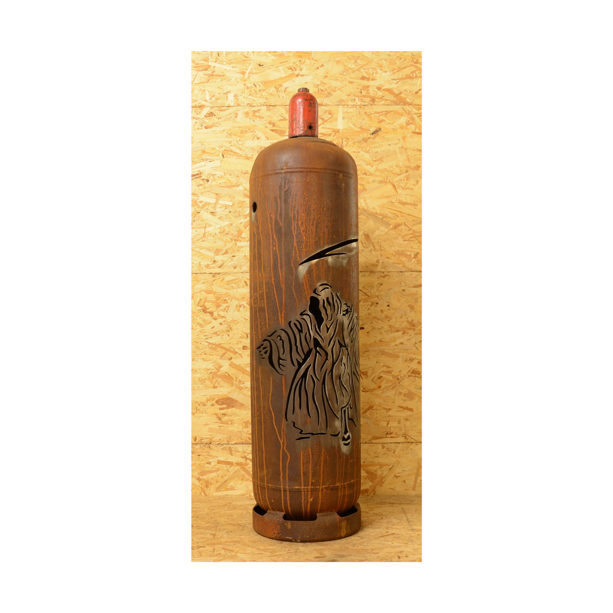 Feuertonne Sensenmann