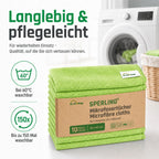 Sperling® Mikrofasertücher in Blau & Grün – 40 x 40 cm