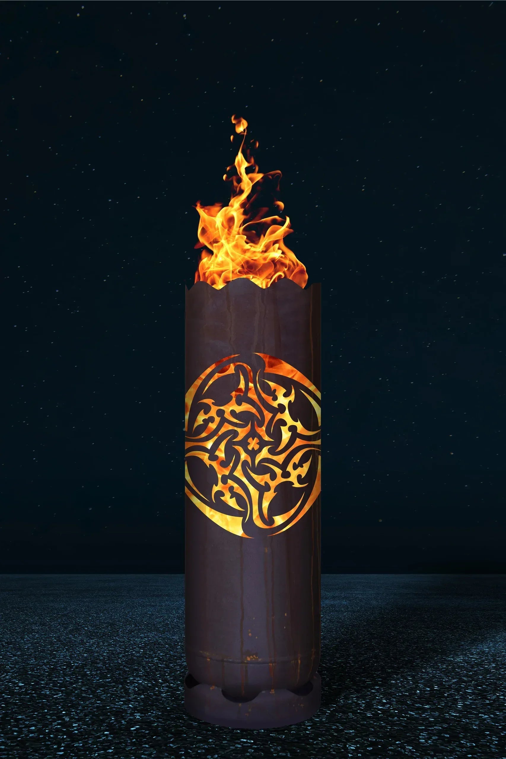 Feuertonne Siegel