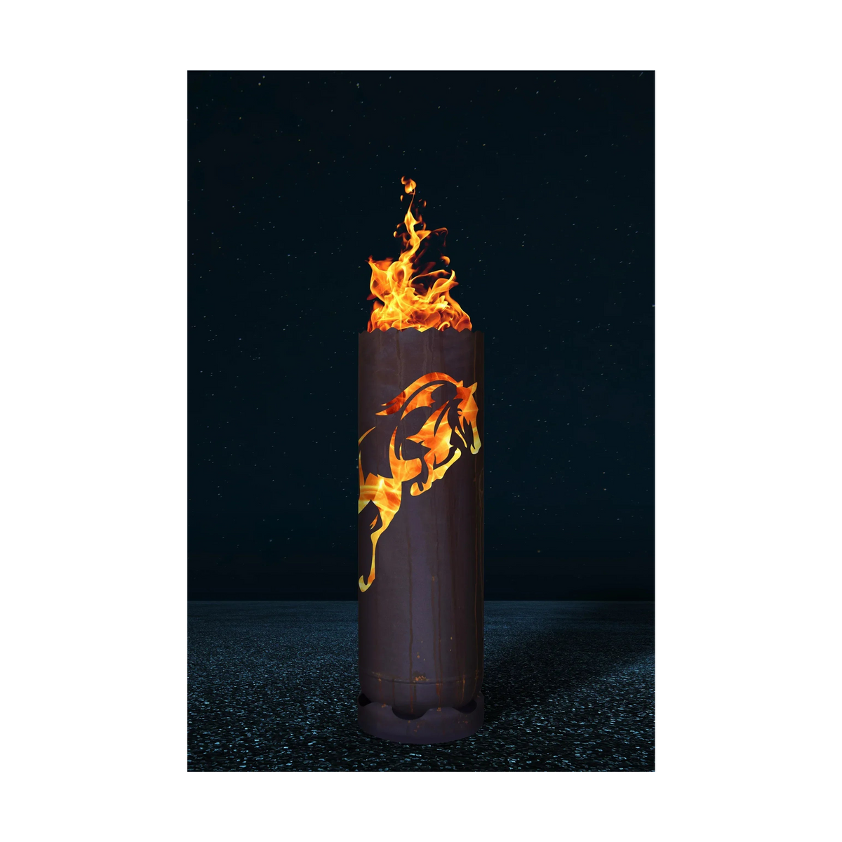 Feuertonne "Springendes Pferd"