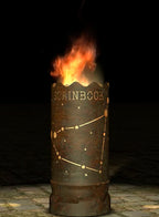 Dropslik Feuertonne "Sternzeichen Steinbock"