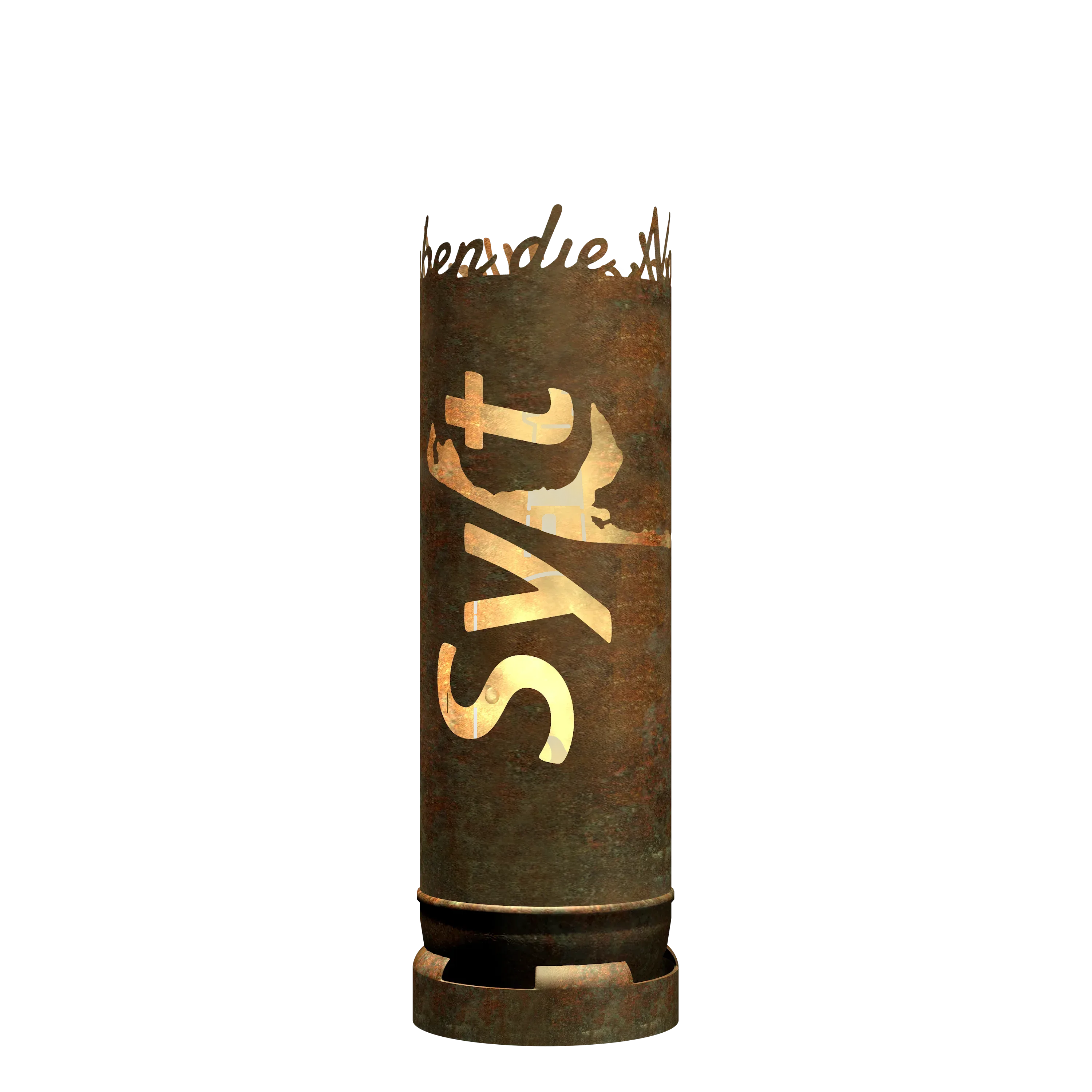 Feuertonne Sylt mit Leuchtturm