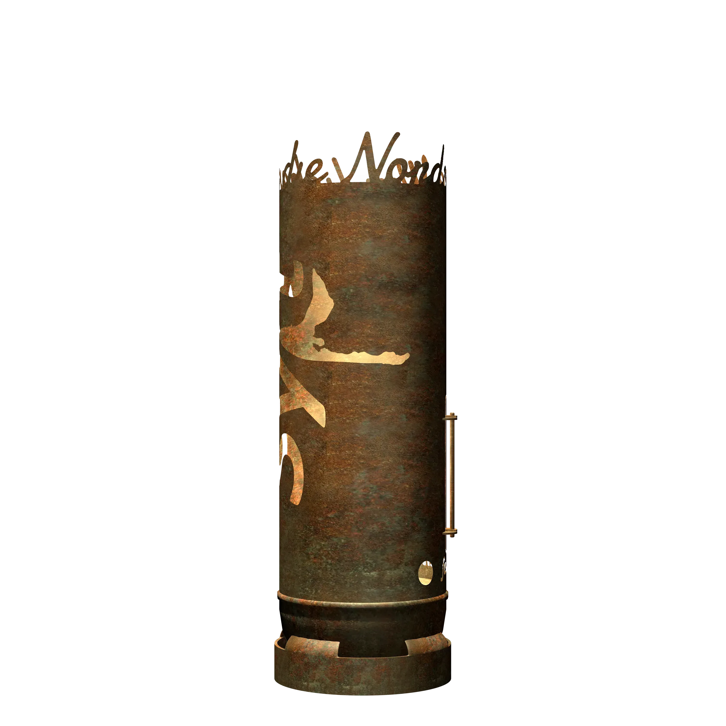 Feuertonne Sylt mit Leuchtturm