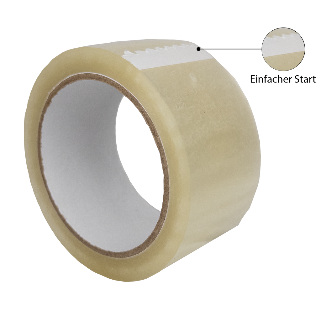 Transparentes Klebeband 50mm breit für Verpackungen