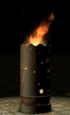 Dropslik Feuertonne "Sternzeichen Waage"