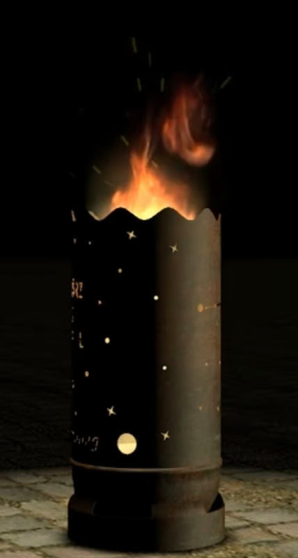 Dropslik Feuertonne "Sternzeichen Widder"